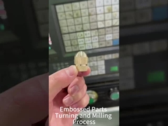 엠보스 부품 회전 및 프레싱 프로세스