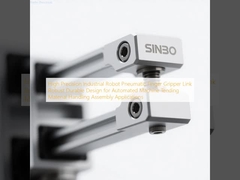 고 정밀 산업 로봇 공기 손가락 잡기 링크 자동화 기계 텐딩 재료 처리 조립 응용 프로그램에 대한 견고한 내구성 설계