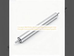컨베이어 벨트 롤러 알루미늄 튜브 가볍고 높은 강도 자동화 시스템에 대한 부식 저항성