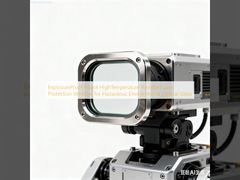 폭발 방지 로봇 고온 저항 렌즈 위험 환경 보호 창 광 유리