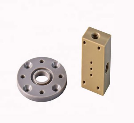 주문 나일론 POM PE PTFE CNC 정밀도에 의하여 기계로 가공되는 플라스틱은 주문을 받아서 만들어지는 비 표면을 분해합니다 online manufacture