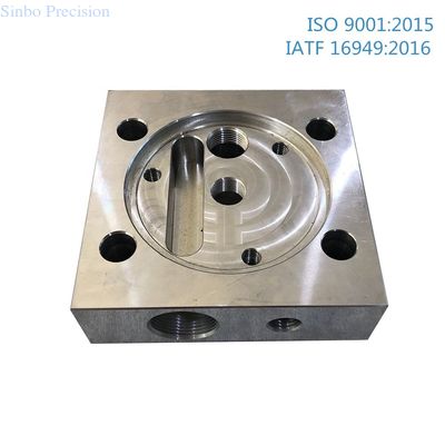 기계로 가공된 CNC 스테인리스는 높은 포용력 정밀도 CNC 맷돌로 가는 부속 ISO9001를 분해합니다