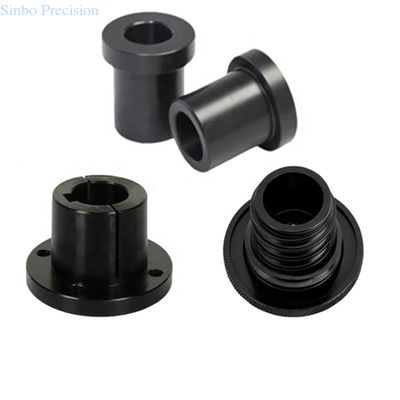 플라스틱 부속 백색 까만 POM 엿봄 주문 플라스틱 성분을 기계로 가공하는 OEM CNC